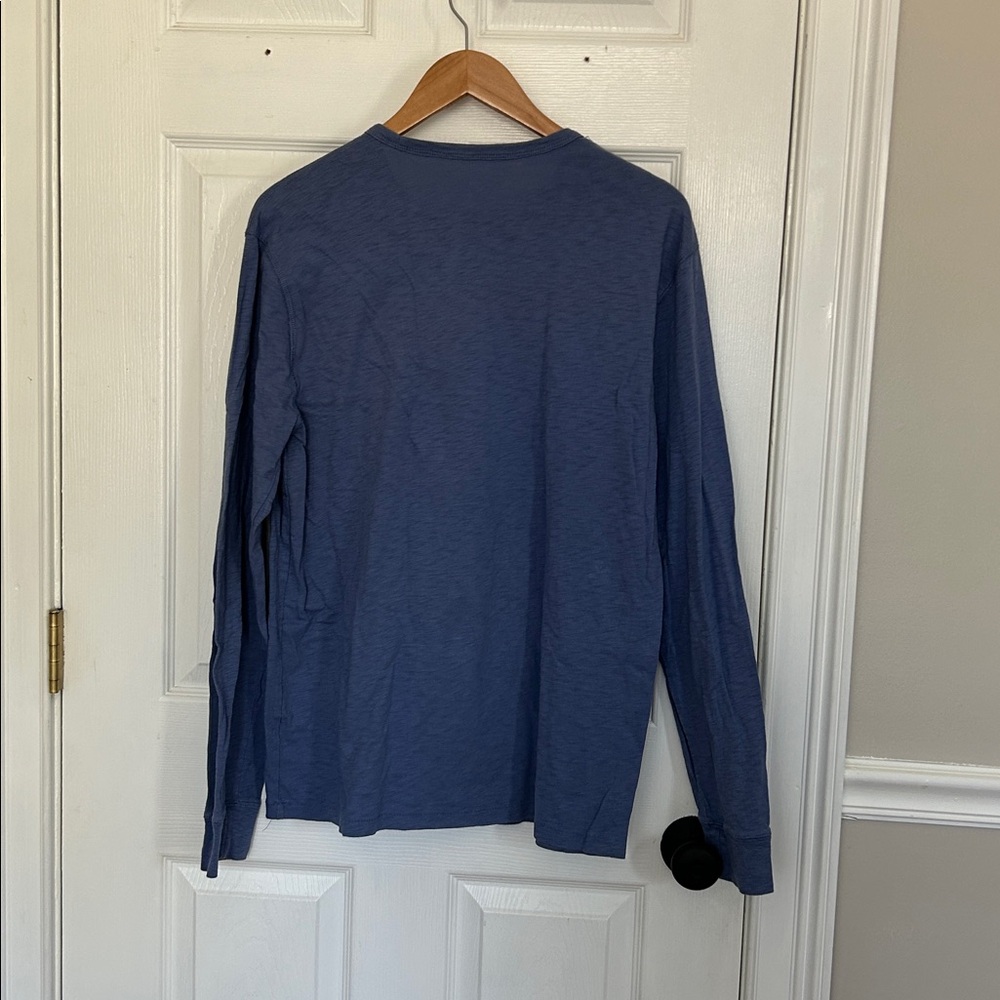 J.Crew Blue Long Sleeve TShirt - Picture 3 of 3